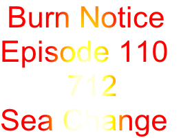      Burn Notice
Episode 110
        712
Sea Change